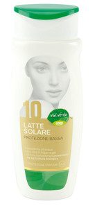 Latte solare protezione 10 150ml