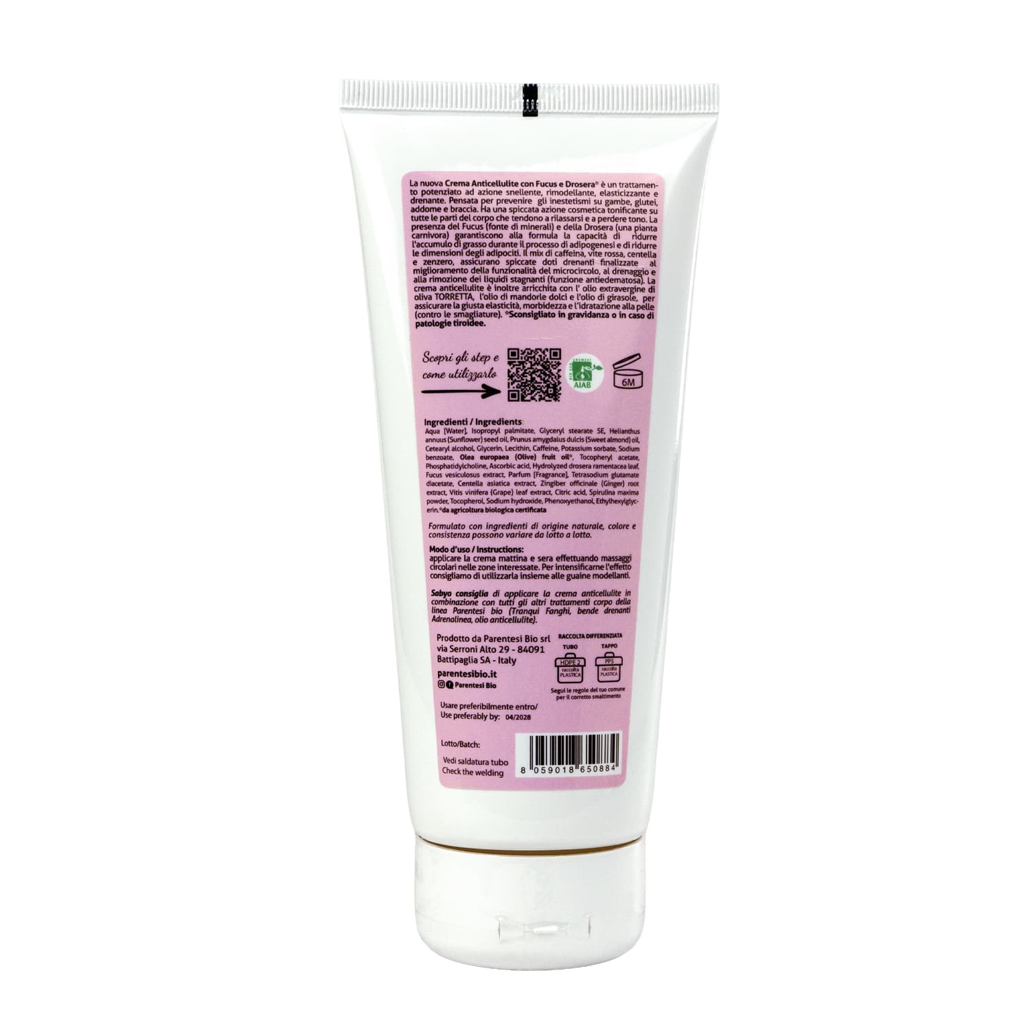 Crema Anticellulite – con FUCUS e DROSERA