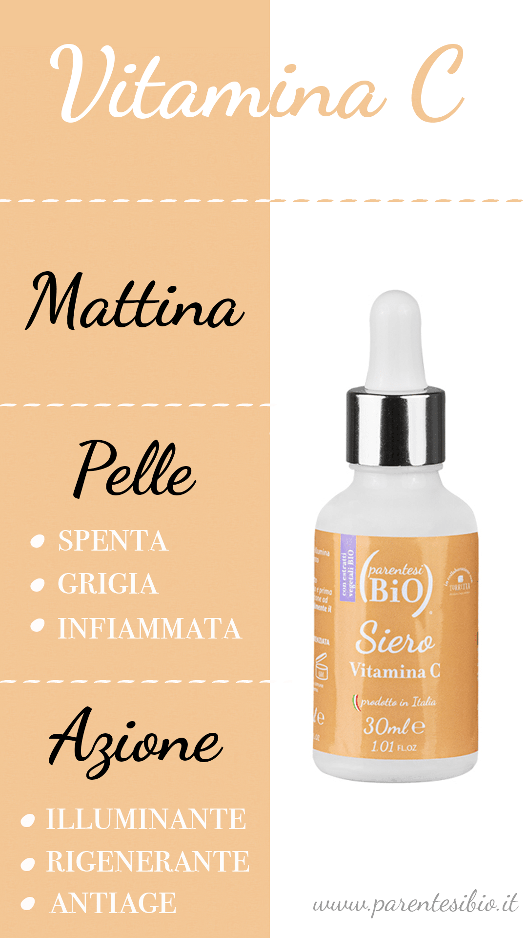 Siero - Vitamina C - Parentesi Bio - il Bio Blog e shop online