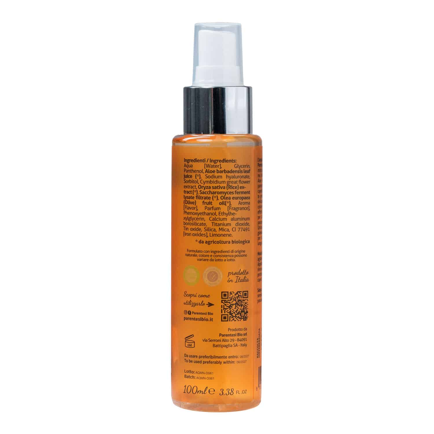 Incanto Profumatore Per Ambienti Spray - Made In Italy, 30 Ml - Fragranza Dolce E Intensa, Note Floreali E Agrumate, Idea Regalo
