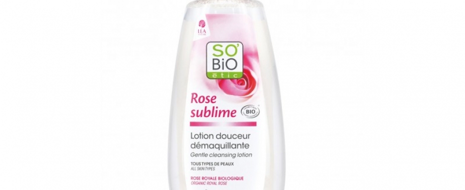 So’Bio étic: Lozione struccante delicata-Rosa Sublime