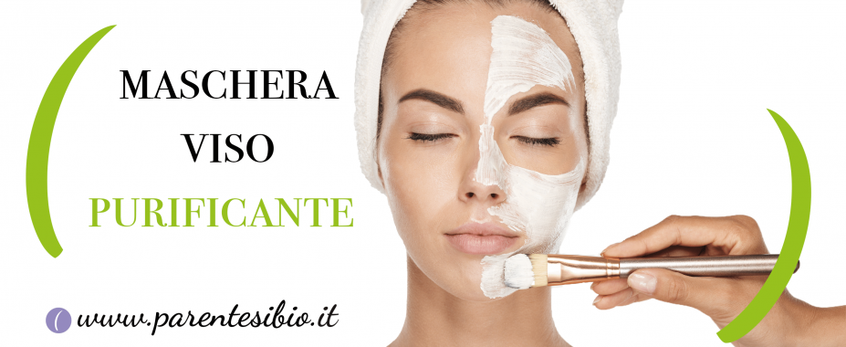 Maschera viso purificante