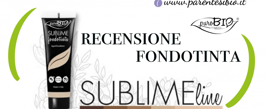 PuroBIO: fondotinta SUBLIME