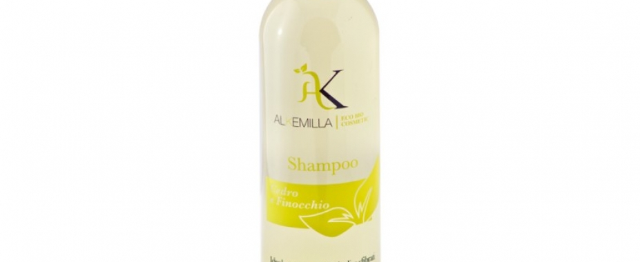 Alkemilla: Shampoo Cedro e Finocchio